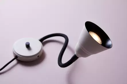 V 5507 329 Relief - seinävalaisin, helmenvalkoinen / musta, Gu10, himmennin, suunnattava, Herstal, Noortrade - Seinävalaisimet - 181922 - 2